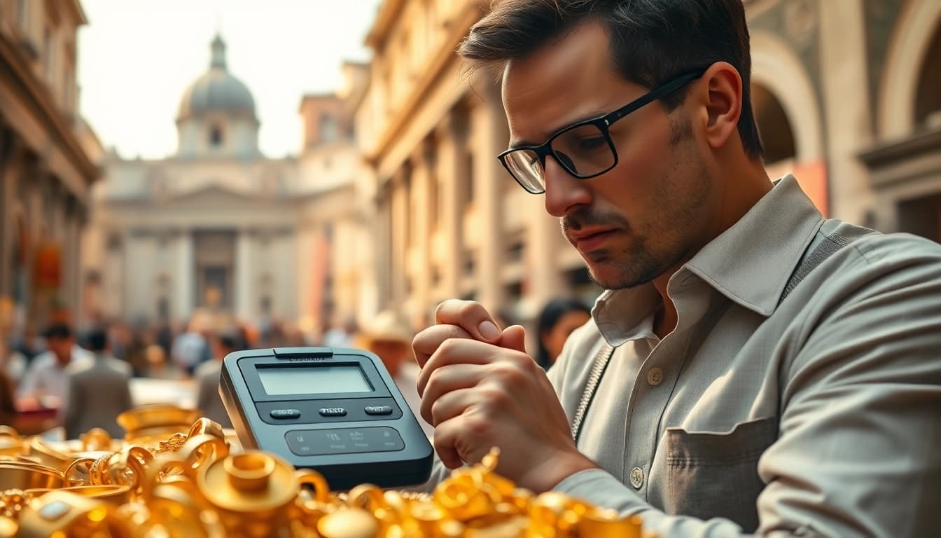 Acquista oro a Roma con valutazioni massime e professionisti esperti.