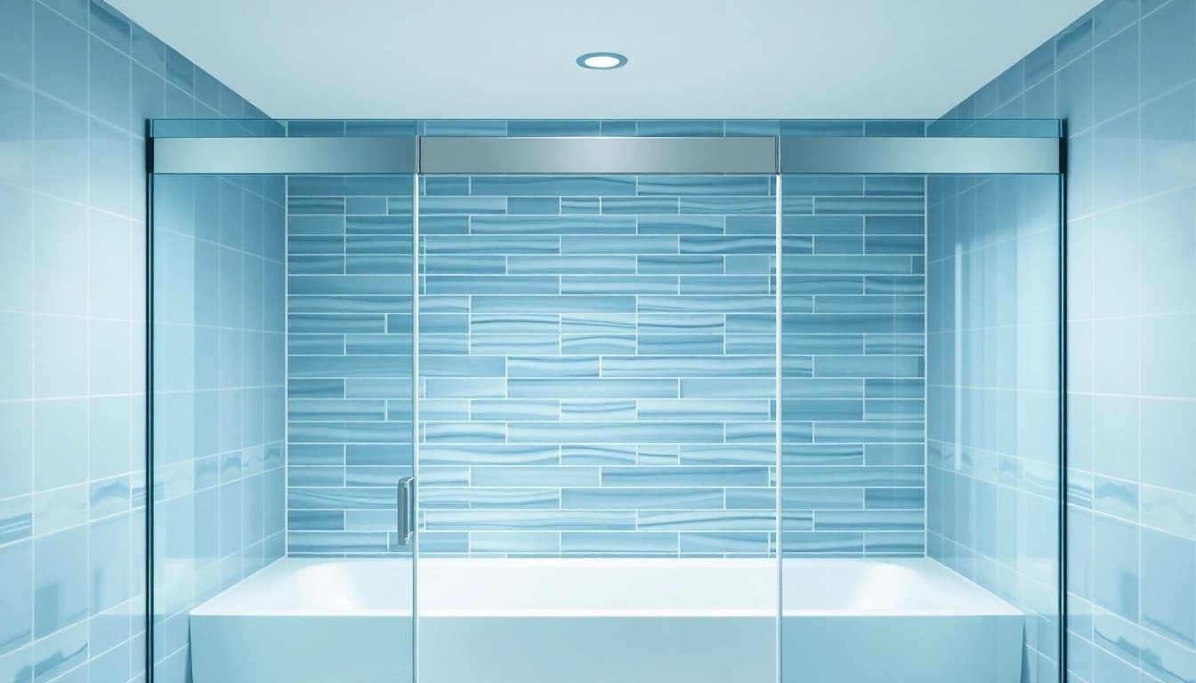 Transform your bathroom with a stylish shower screen sliding door featuring sleek glass design.