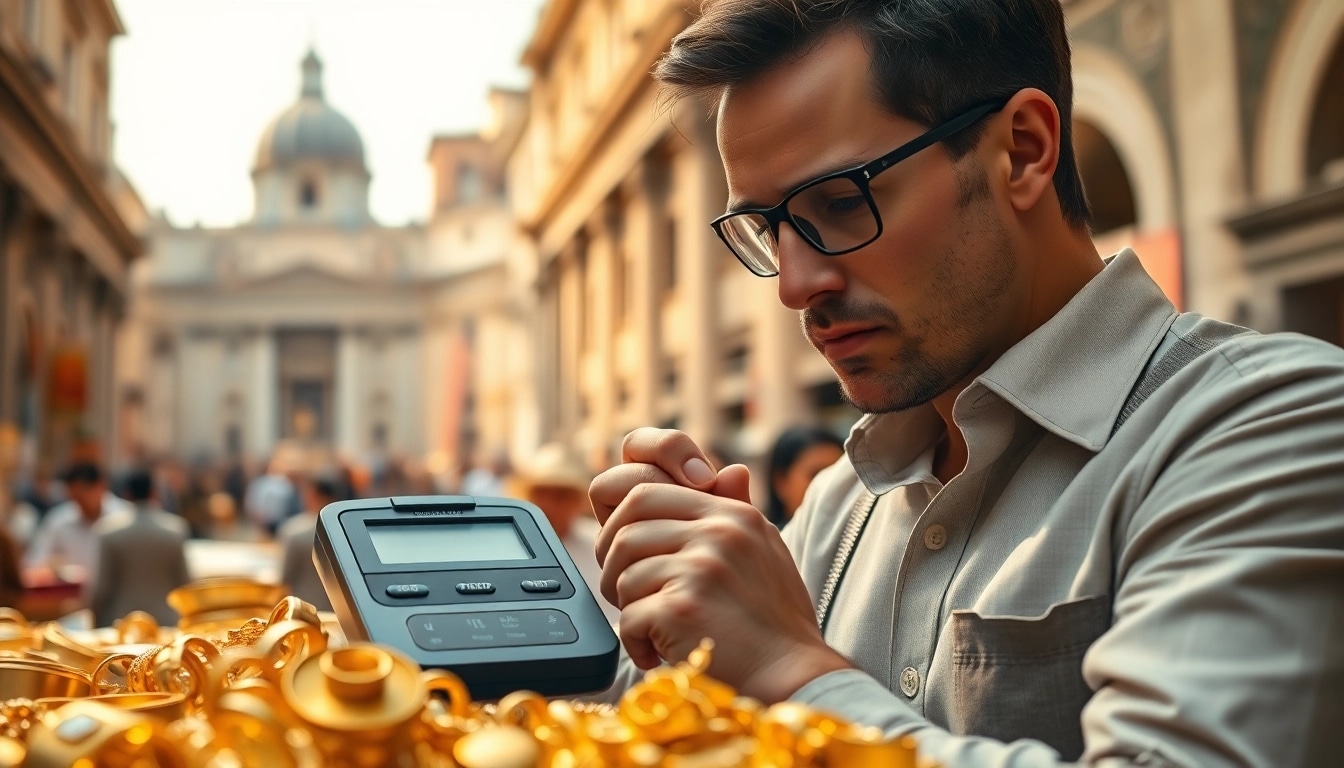 Acquista oro a Roma con valutazioni massime e professionisti esperti.