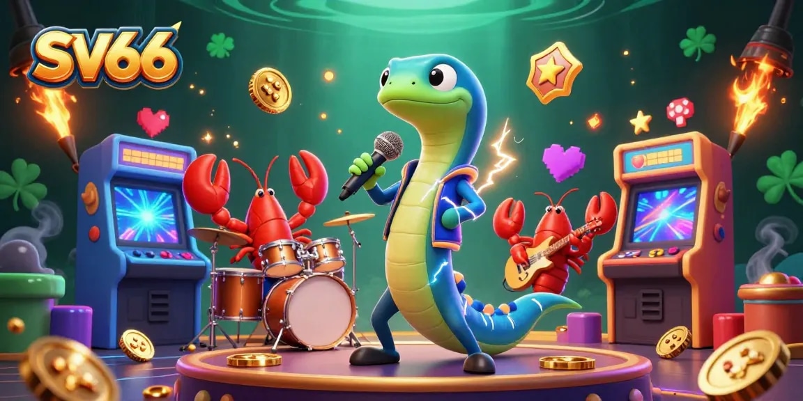 Experience thrilling gameplay with SV66 in an electrifying underwater casino scene.