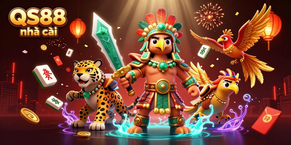 Experience thrilling gameplay at QS88 nhà cái with vibrant characters and dynamic casino elements