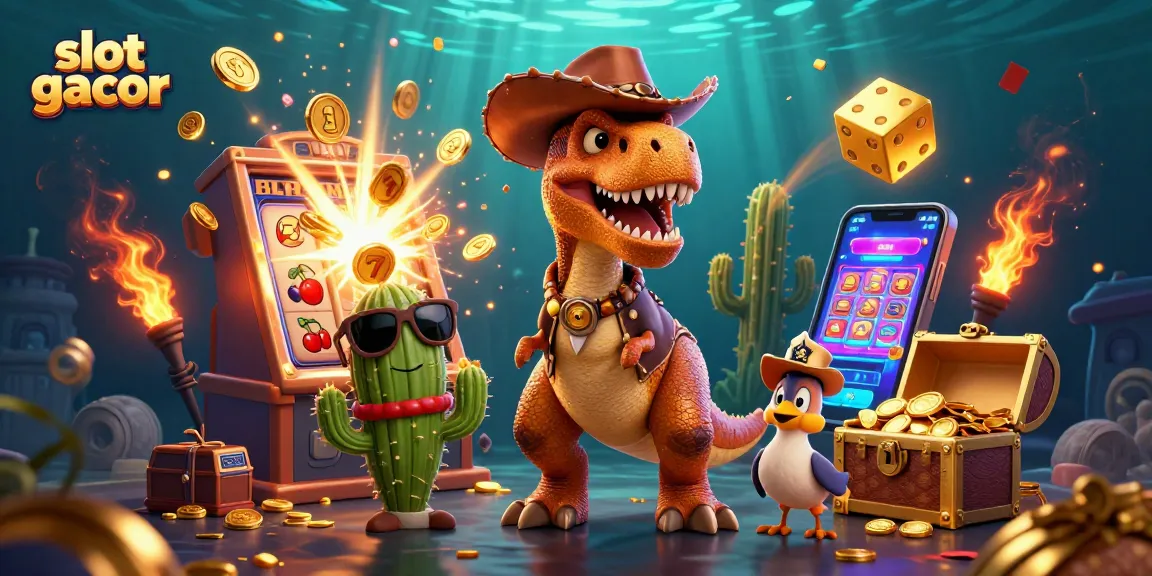 Slot gacor menarik pemain dengan jackpot besar dan karakter kartun, menambah keseruan bermain di kasino.