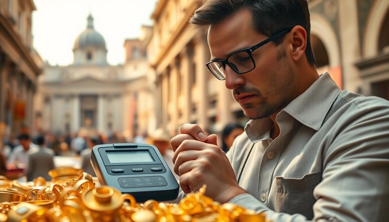 Acquista oro a Roma con valutazioni massime e professionisti esperti.