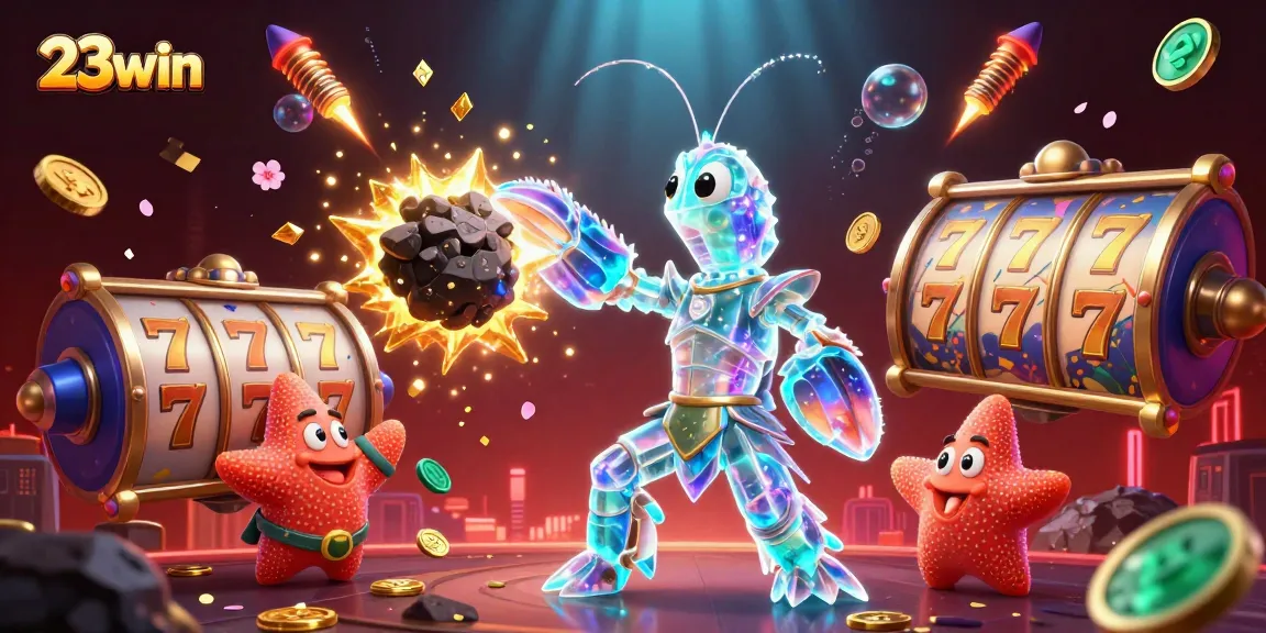 Engage with exciting 23win casino adventures featuring dynamic slot action and gem explosions.