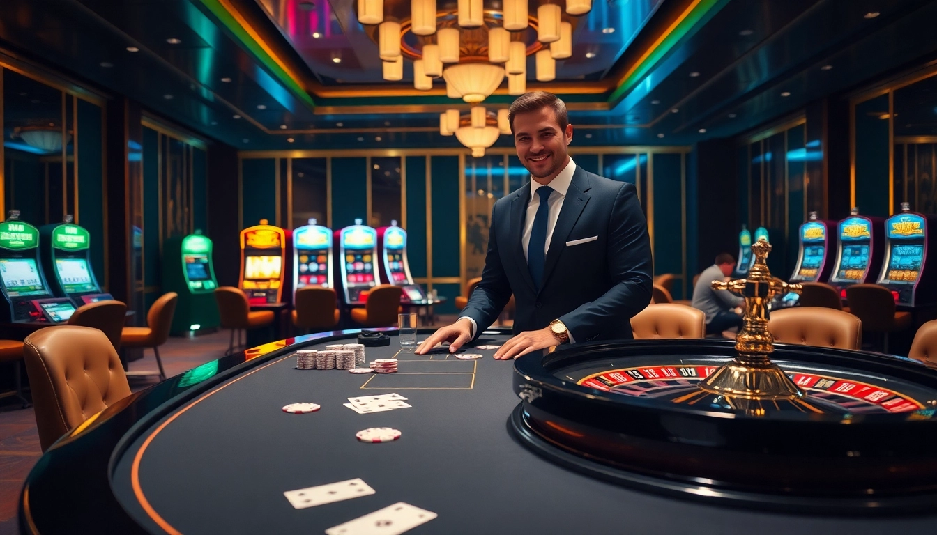 Experience the thrilling casino 8kbet with luxurious live games and vibrant slot machines.
