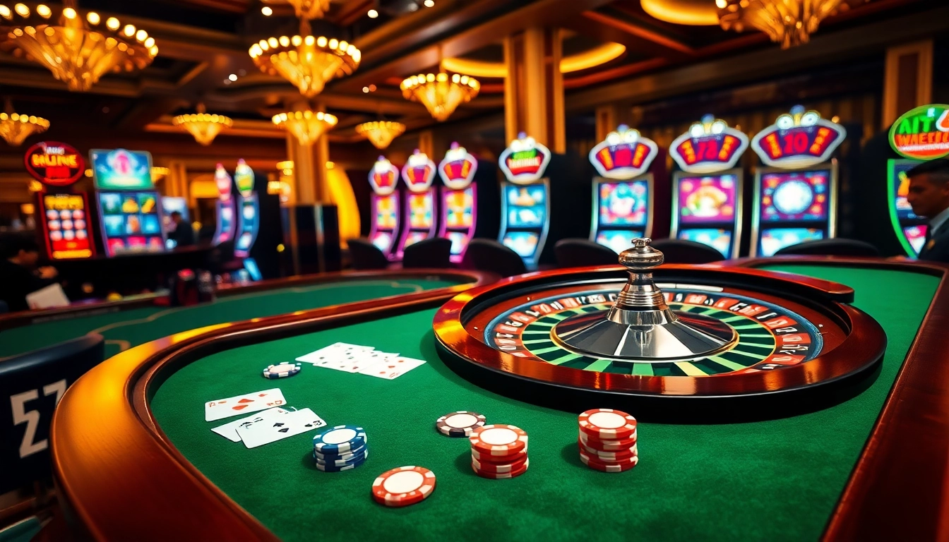 Experience the thrill of the roulette wheel and poker tables at https://luck8.locker/ for professional gambling excitement.