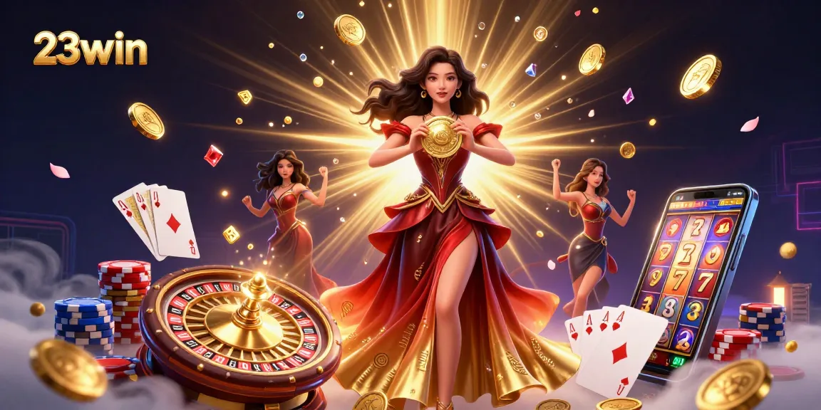 Experience thrilling gameplay with 23win as you encounter stunning visuals and vibrant casino action.
