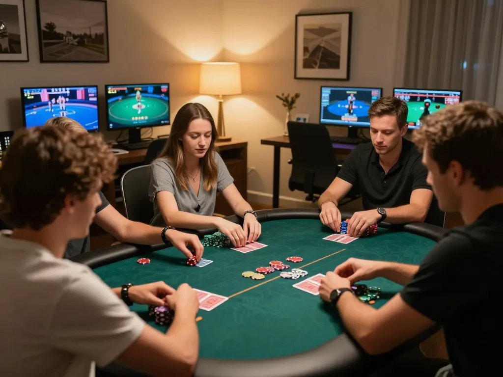 Enjoying strategic gameplay at fun79 with engaging poker action and high-stakes excitement