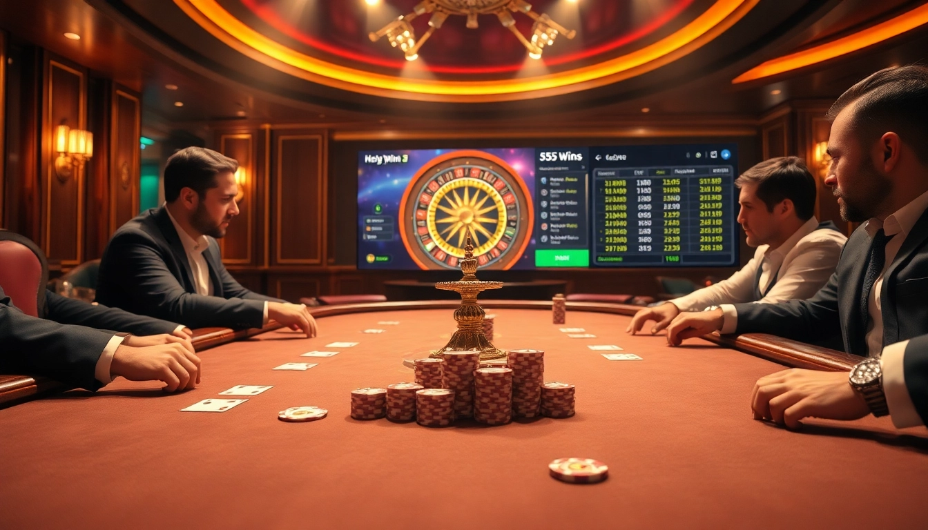 Engage in thrilling poker at https://555win5.co.com, where luxury meets high-stakes action.